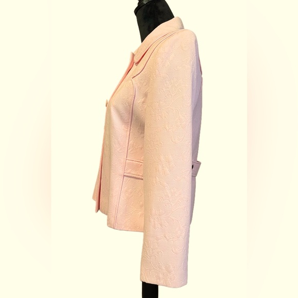🎉SALE🎉 Sag Harbor Petite Pastel Pink Blazer Jacket | Size 8P - Picture 7 of 14